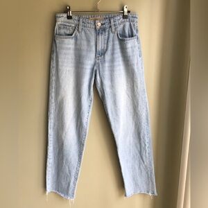 Joe’s Womens The Niki Mid Rise Boyfriend Jeans Blue Size: 27